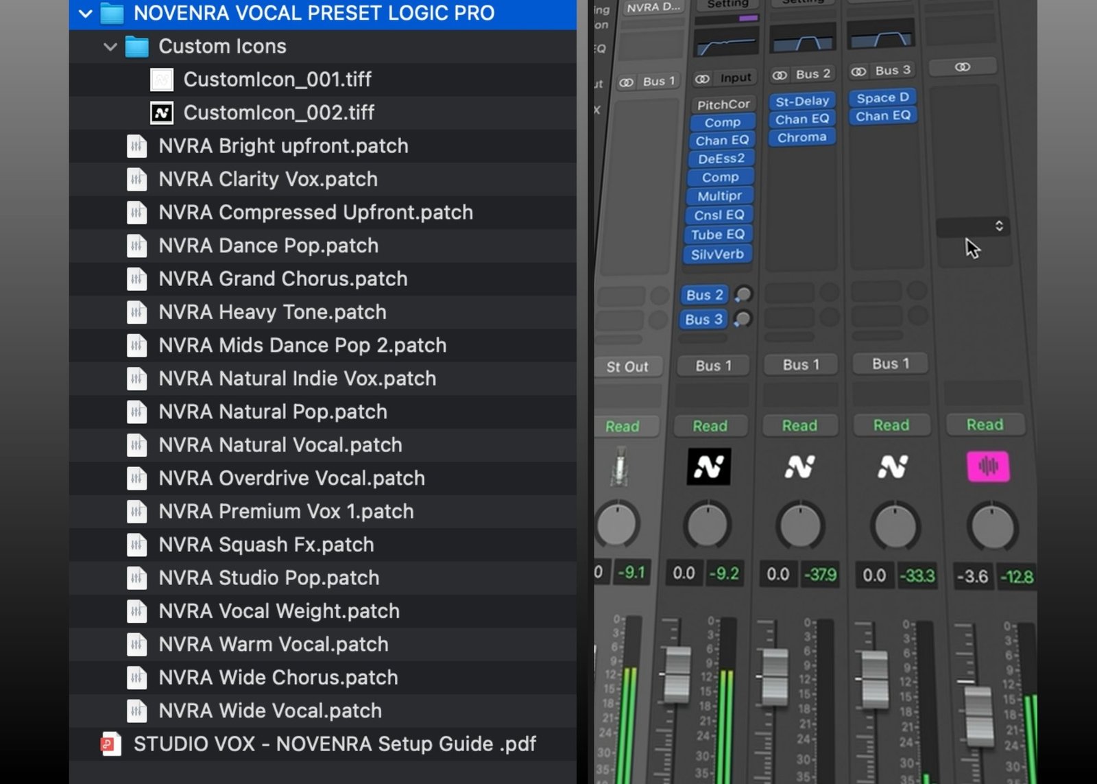 studio vox: logic pro vocal chains studio vox: logic pro vocal chains